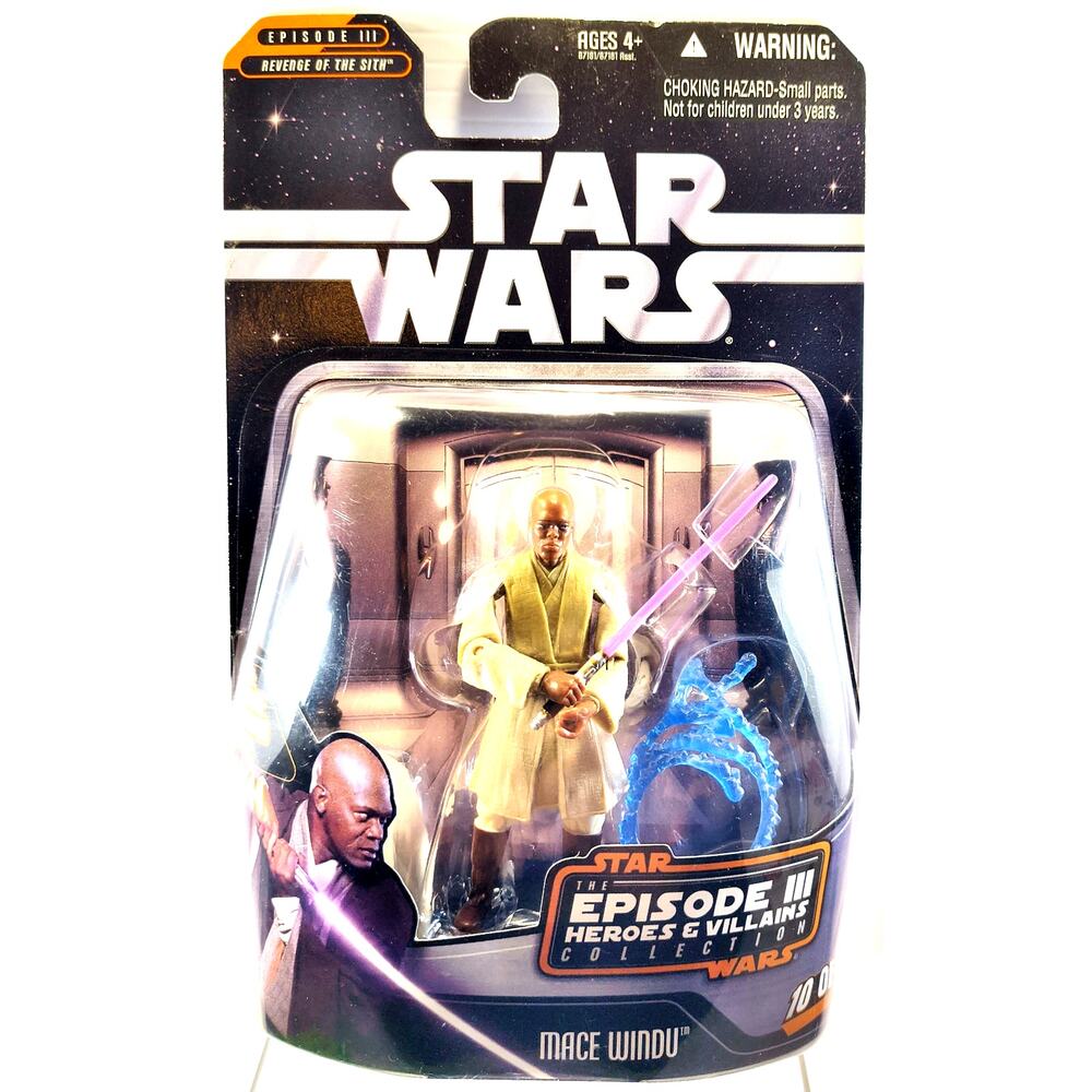 Star Wars Saga Collection Episode III: Revenge of the Sith MACE WINDU, See Pics!